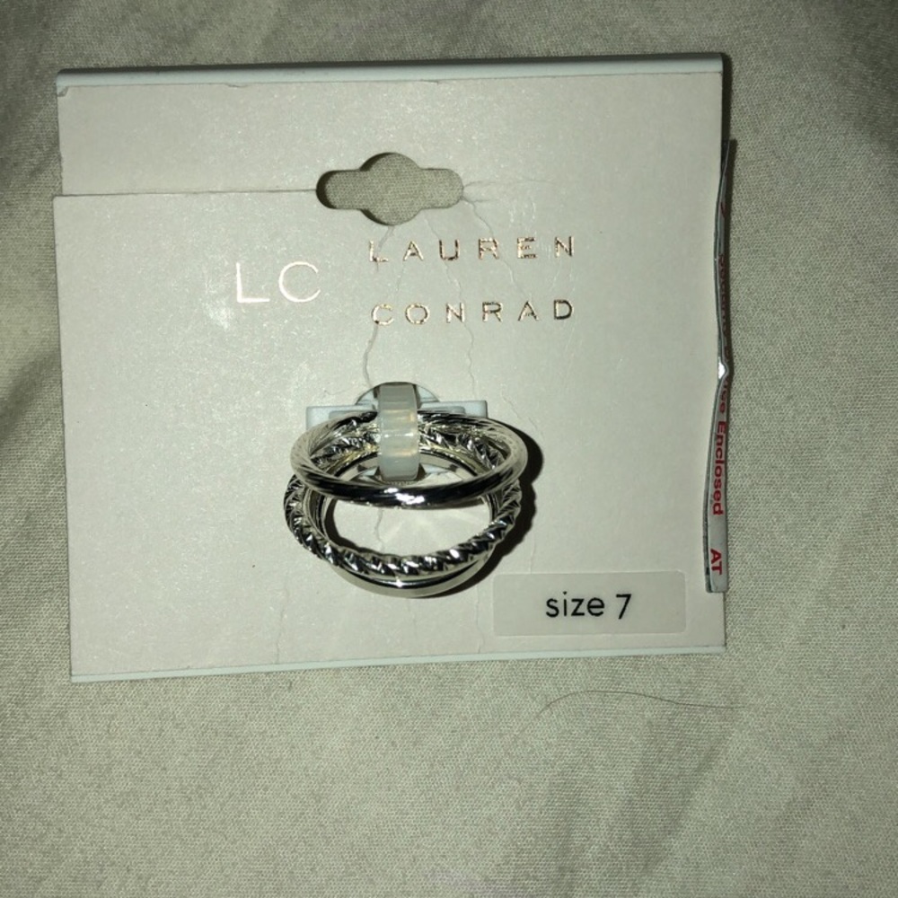 Set of 4 Lauren Conrad rings